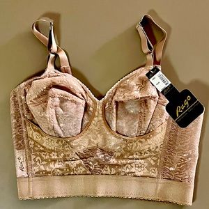 Rago Longline Wireless Expandable Cup Bra